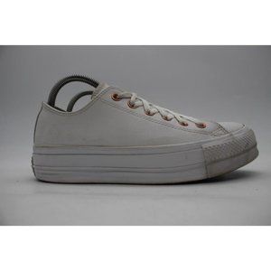 Converse Chuck Taylor All Star Lift OX Women's Size 9 White Sneakers Shoes